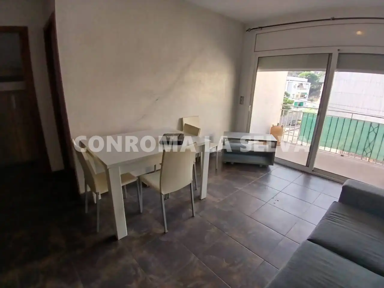 Terraza de Piso en venta en Blanes con Amueblado y Balcón