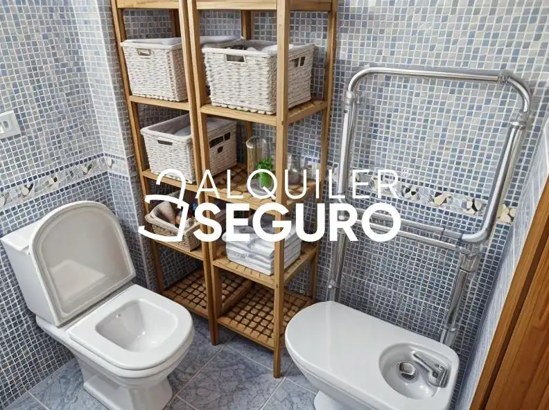 Badezimmer von Wohnung zur Miete in Benicarló mit Klimaanlage, Terrasse und Möbliert