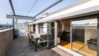 Terrace of Flat to rent in Badalona  with Air Conditioner, Heating and Terrace