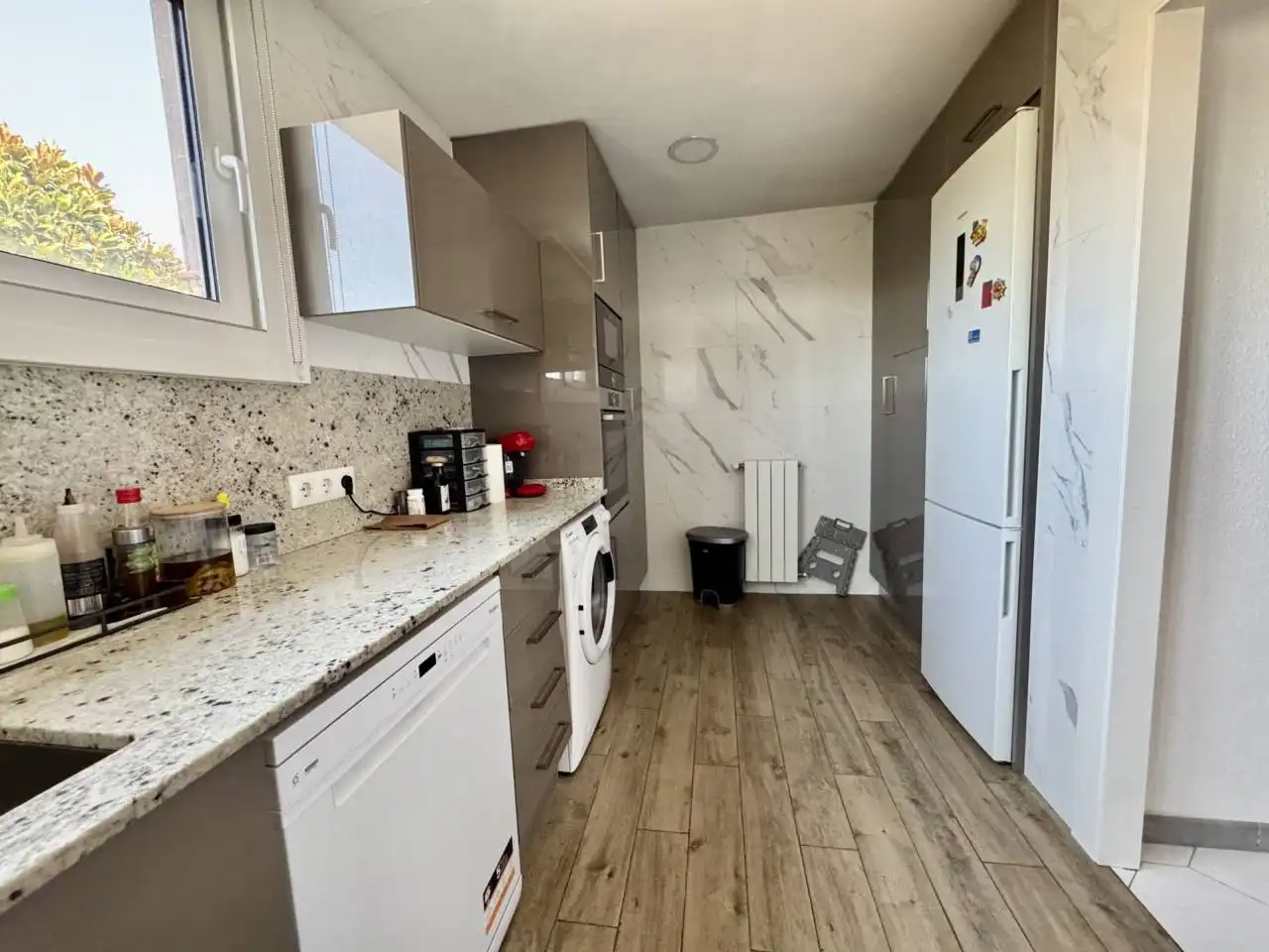 Kitchen of Flat for sale in La Roca del Vallès  with Air Conditioner, Heating and Terrace
