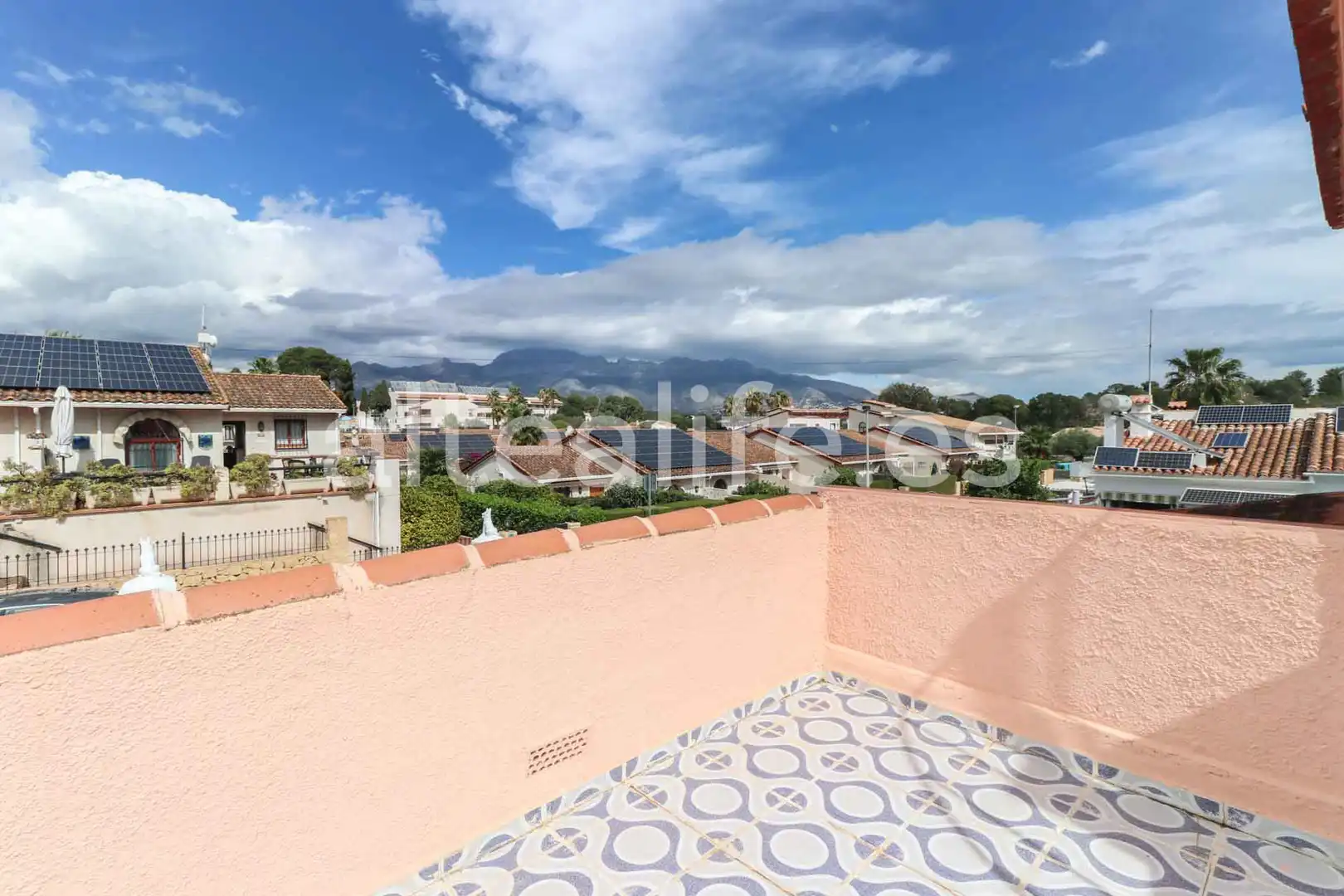 Exterior view of Houses for sale in L'Alfàs del Pi  with Air Conditioner, Private garden and Terrace