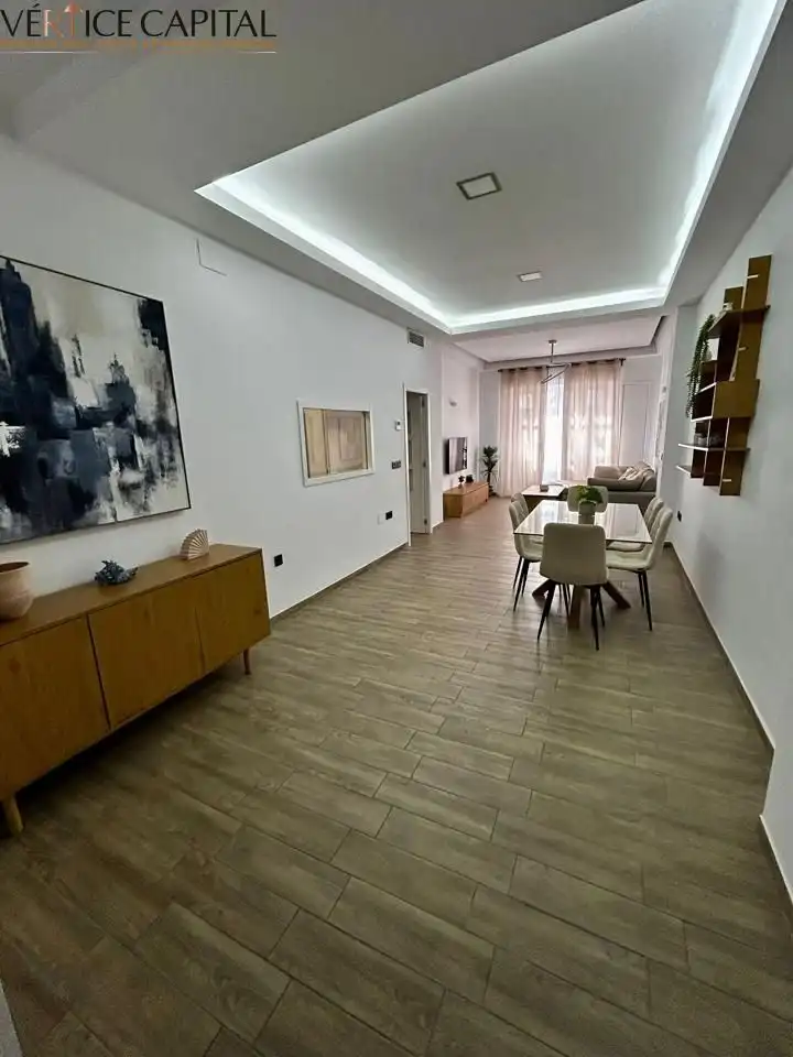 Sala de estar de Piso de alquiler en Málaga con Aire acondicionado, Calefacción y Amueblado
