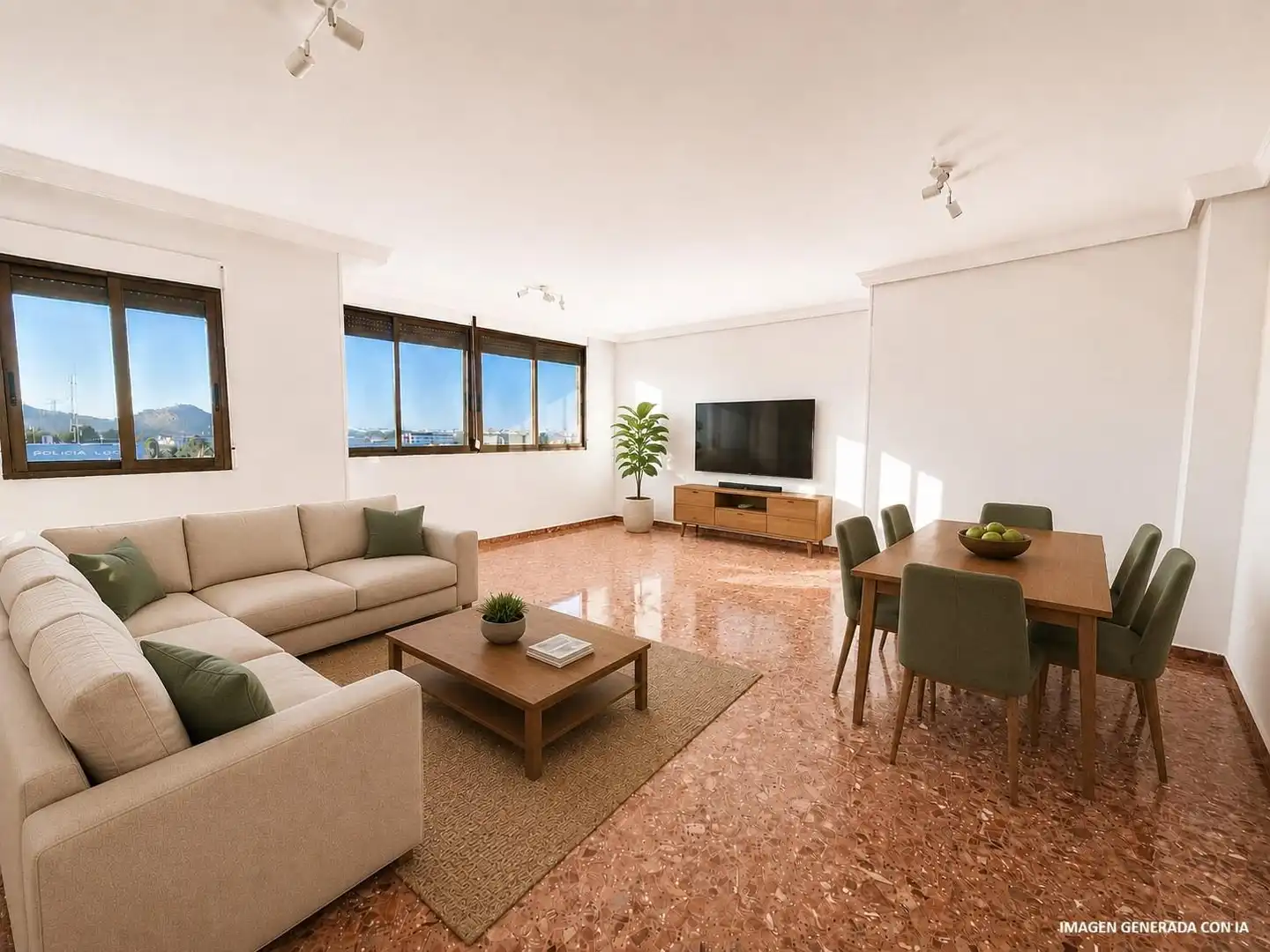 Wohnzimmer von Wohnung zum Verkauf in Gandia mit Abstellraum