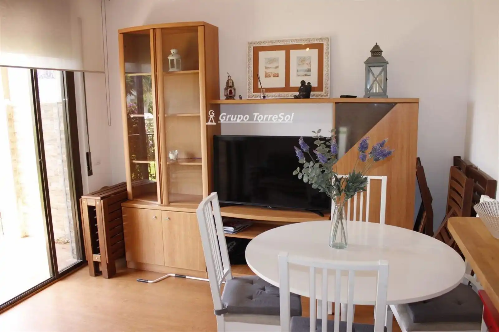 Living room of Flat for sale in Torredembarra  with Heating, Terrace and Swimming Pool