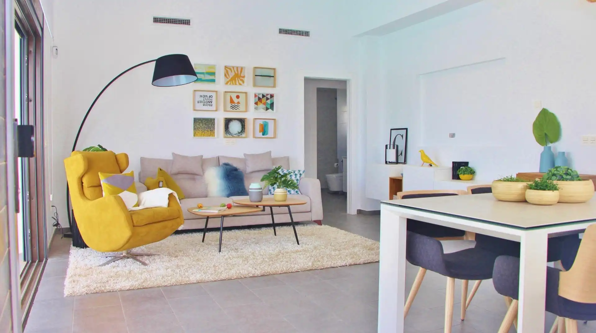 Sala d'estar de Casa o xalet en venda en Rojales amb Jardí privat, Terrassa i Piscina