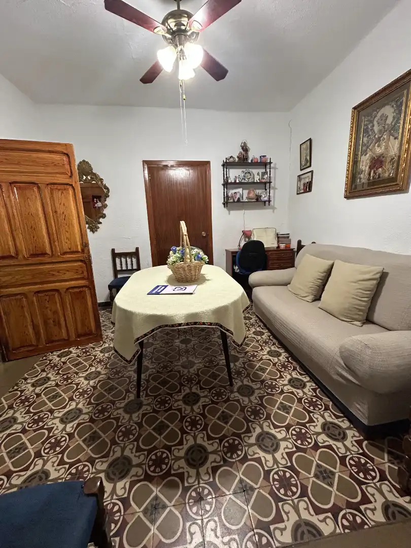 Living room of Houses for sale in Andújar  with Furnished and Balcony