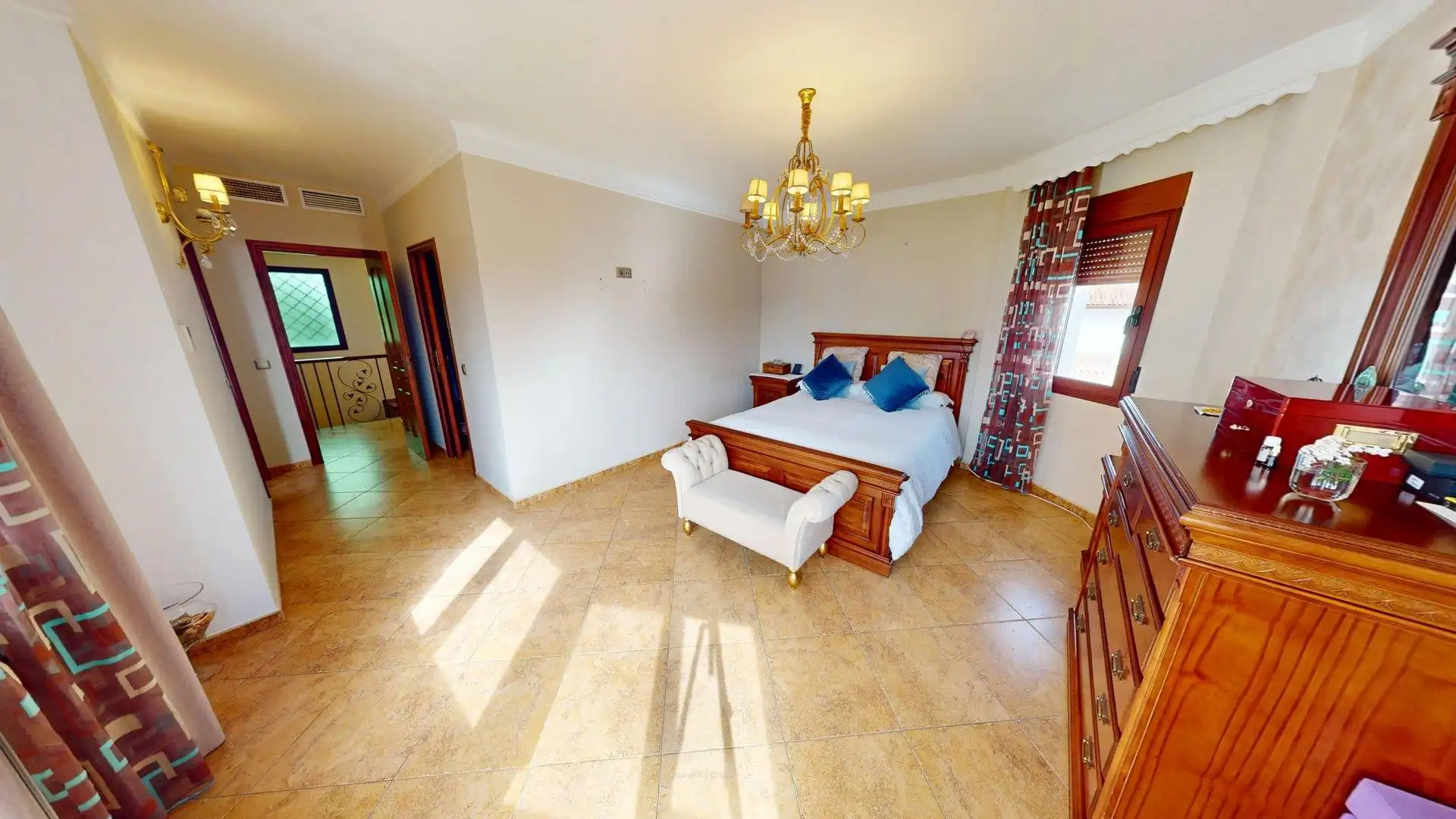 Bedroom of Houses for sale in Colmenar  with Air Conditioner, Heating and Private garden