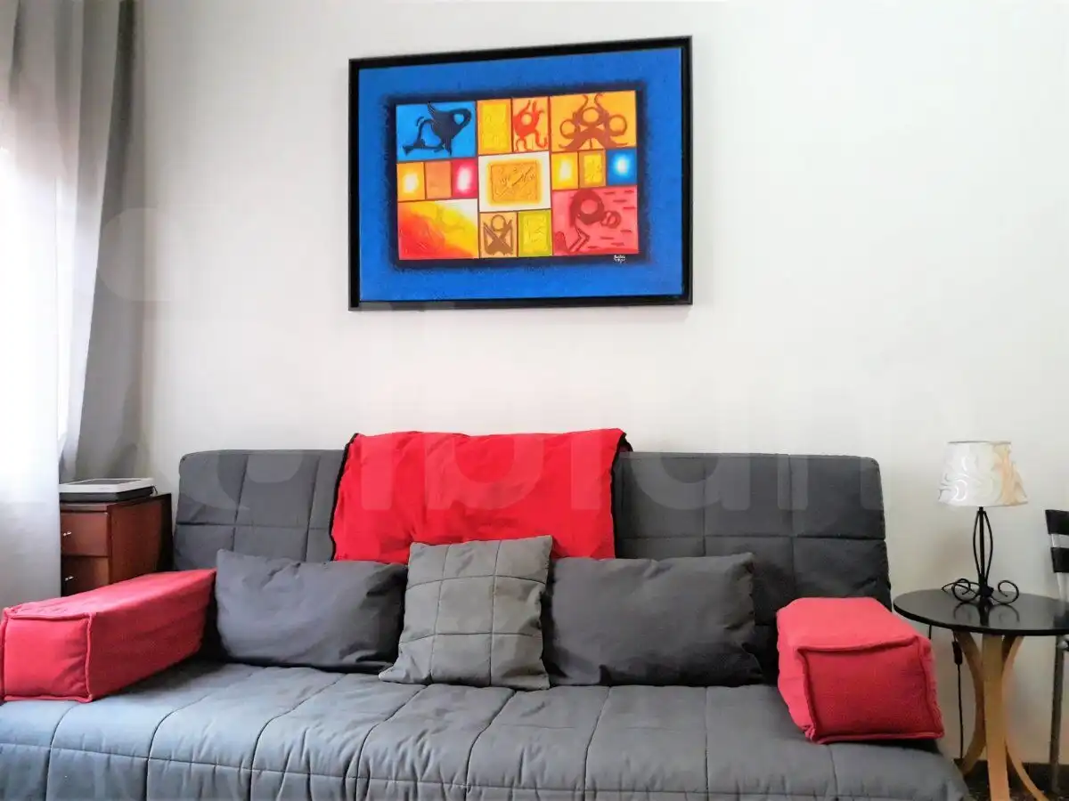 Living room of Apartments for rent in Barcelona  with Air Conditioner and Heating