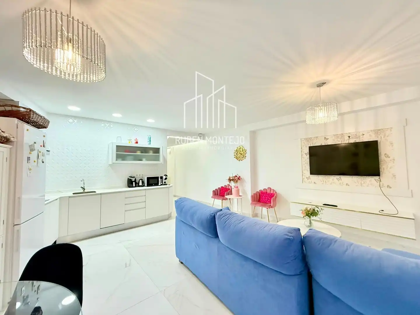 Sala de estar de Piso de alquiler en Salamanca con Calefacción, Terraza y Amueblado