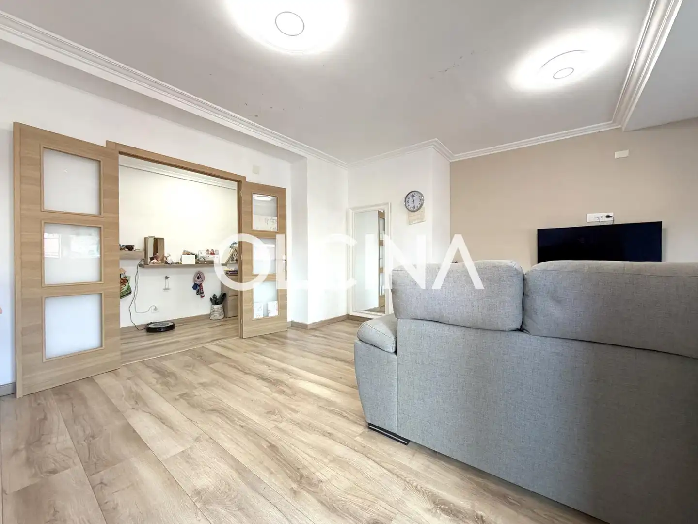 Sala de estar de Piso en venta en Cocentaina con Aire acondicionado, Trastero y Balcón