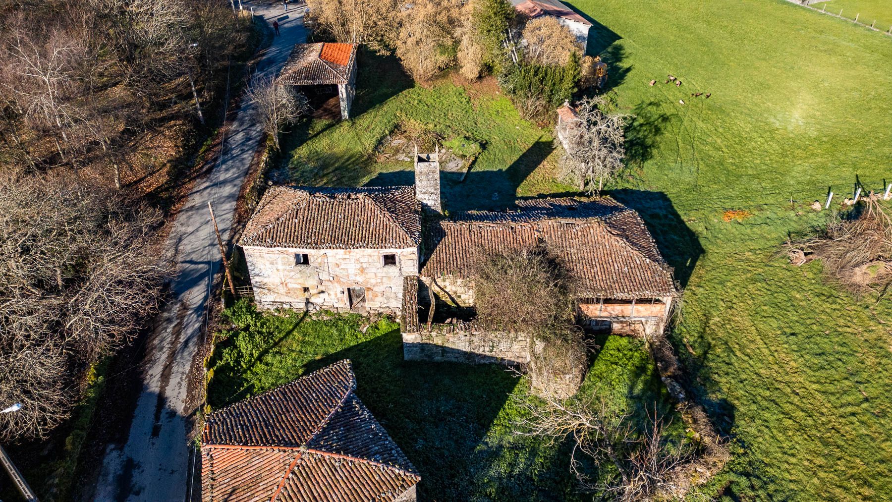 Exterior view of Country house for sale in Antas de Ulla
