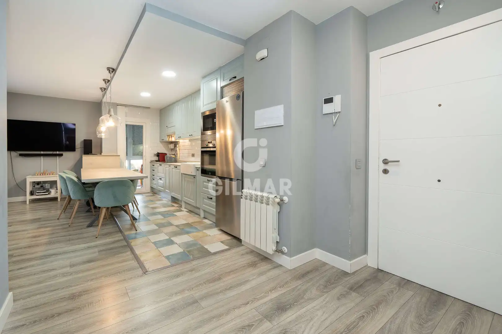 Küche von Wohnung zum Verkauf in Madrid mit Heizung und Privatgarten