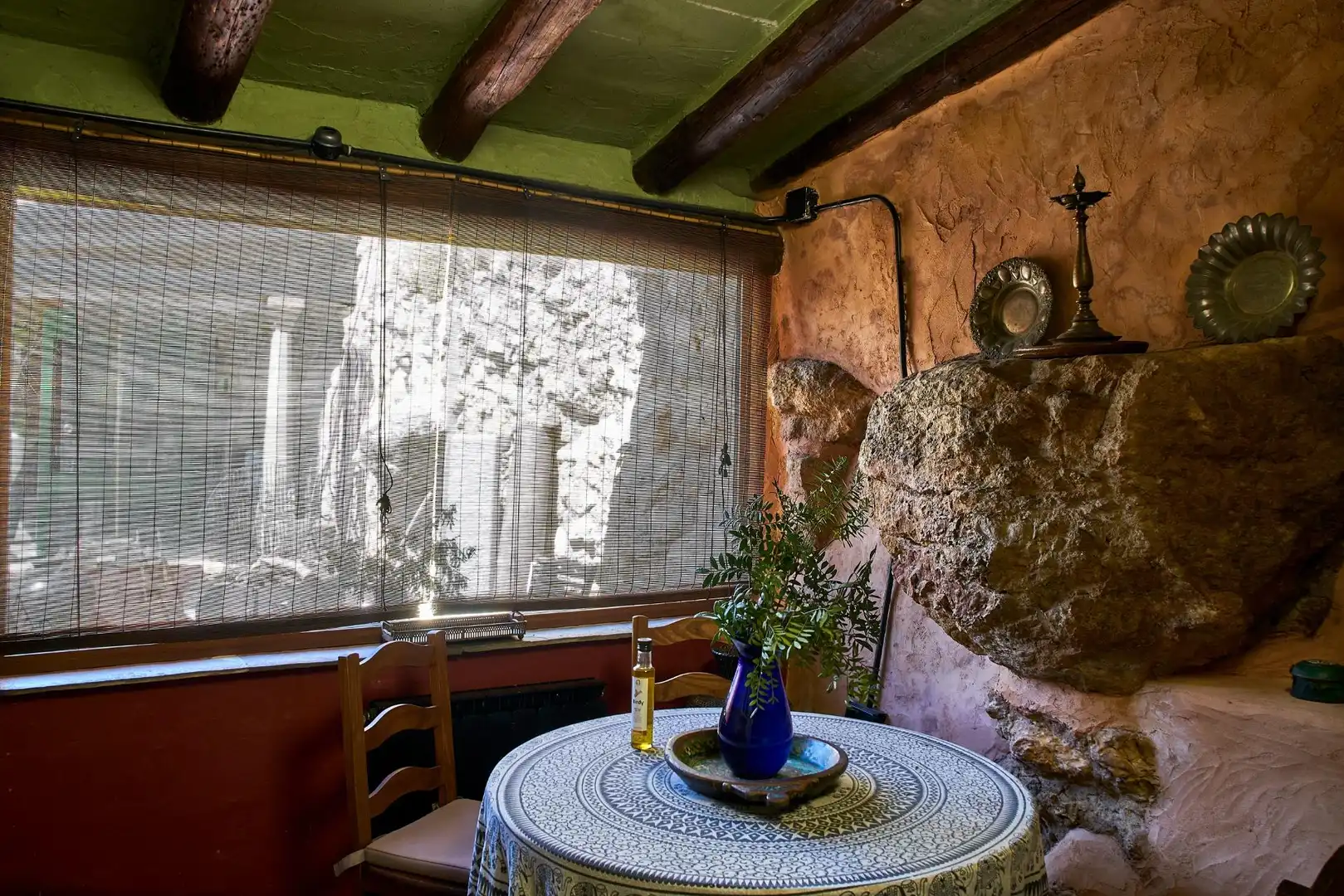Comedor de Finca rústica en venta en Enguera con Calefacción, Jardín privado y Terraza