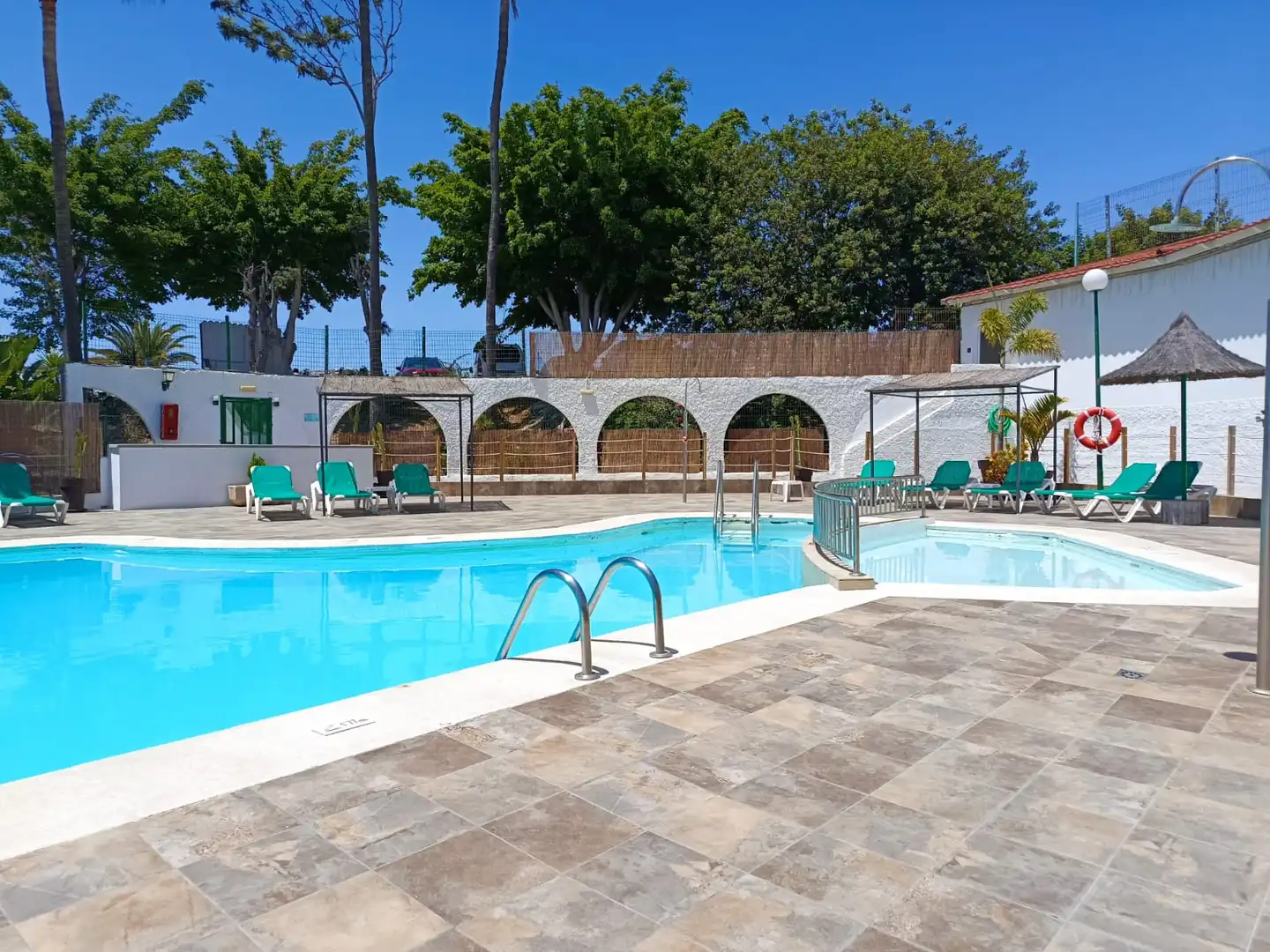 Swimming pool of Flat for sale in Mogán  with Air Conditioner, Heating and Terrace