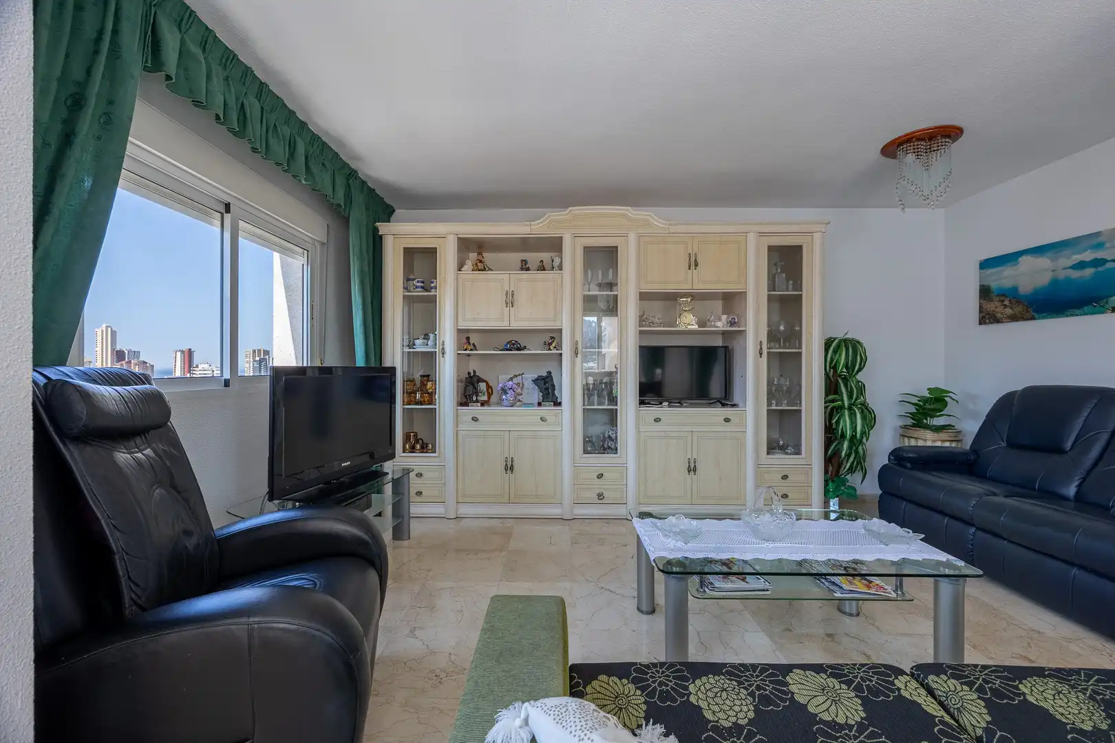 Living room of Flat for sale in Benidorm  with Swimming Pool and Community pool