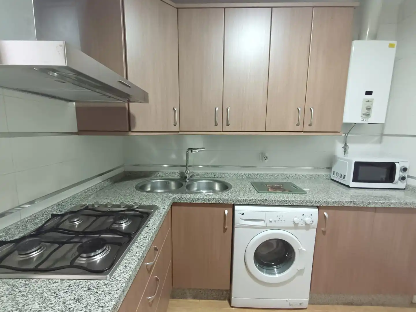 Kitchen of Flat for rent in  Córdoba Capital  with Air Conditioner, Furnished and Alarm