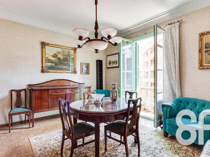 Dining room of Flat for sale in  Barcelona Capital  with Balcony