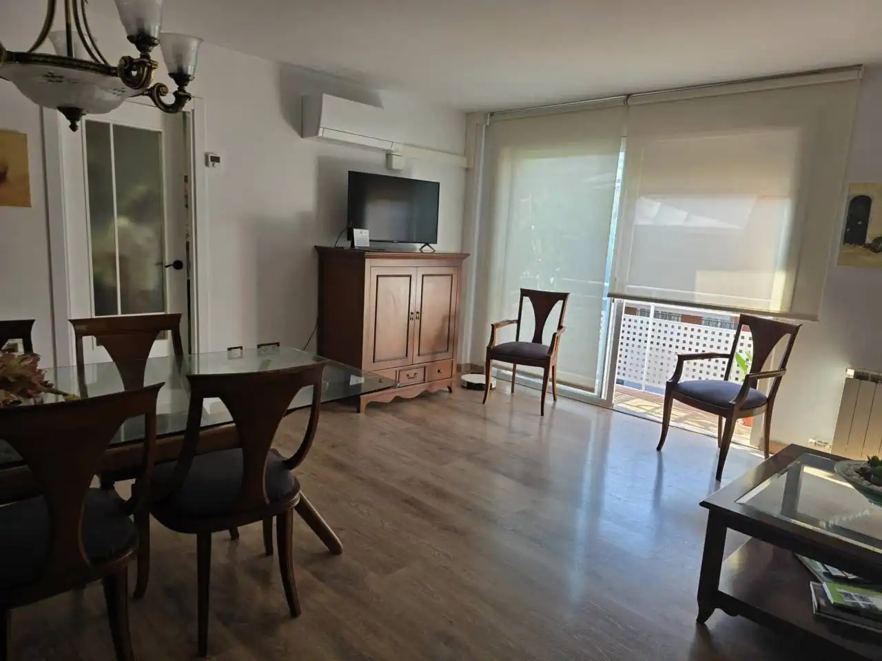 Sala de estar de Dúplex en venta en Terrassa con Aire acondicionado, Calefacción y Parquet
