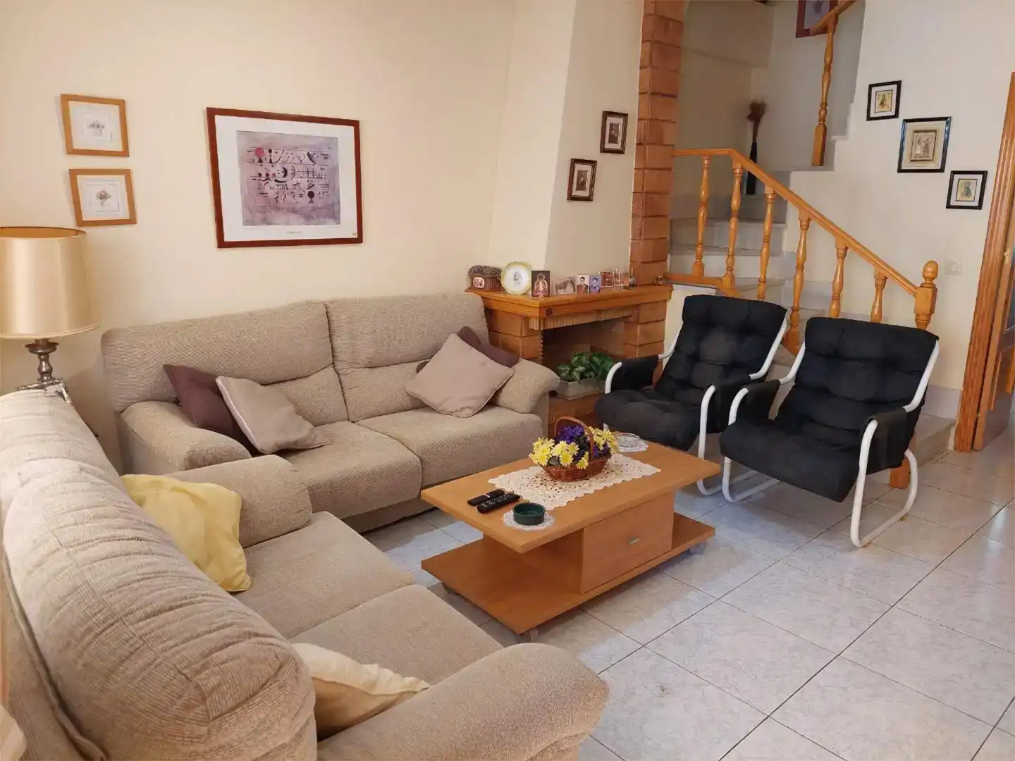 Sala d'estar de Casa o xalet en venda en La Manga del Mar Menor amb Piscina