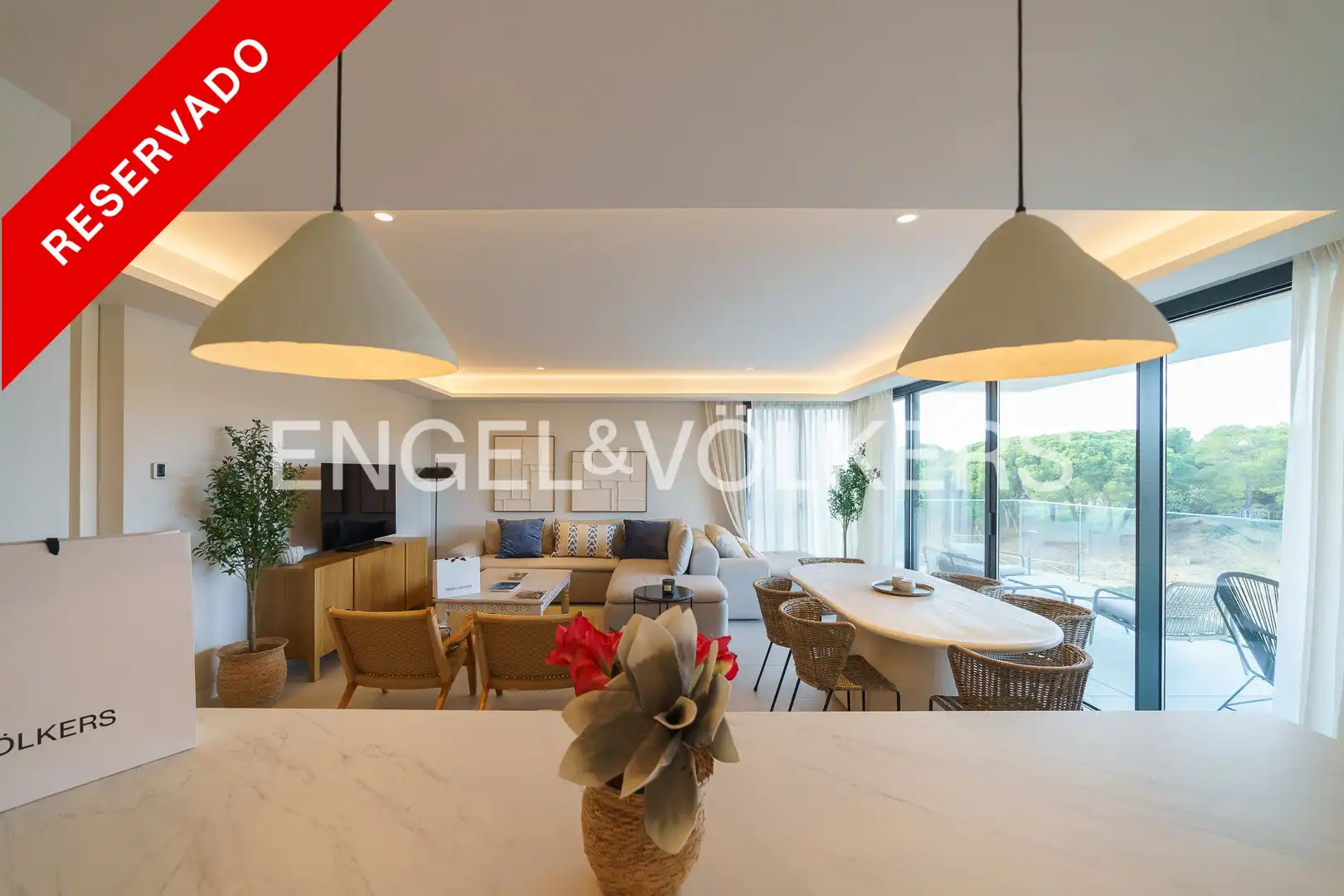 Sala de estar de Piso en venta en El Puerto de Santa María con Aire acondicionado, Calefacción y Jardín privado