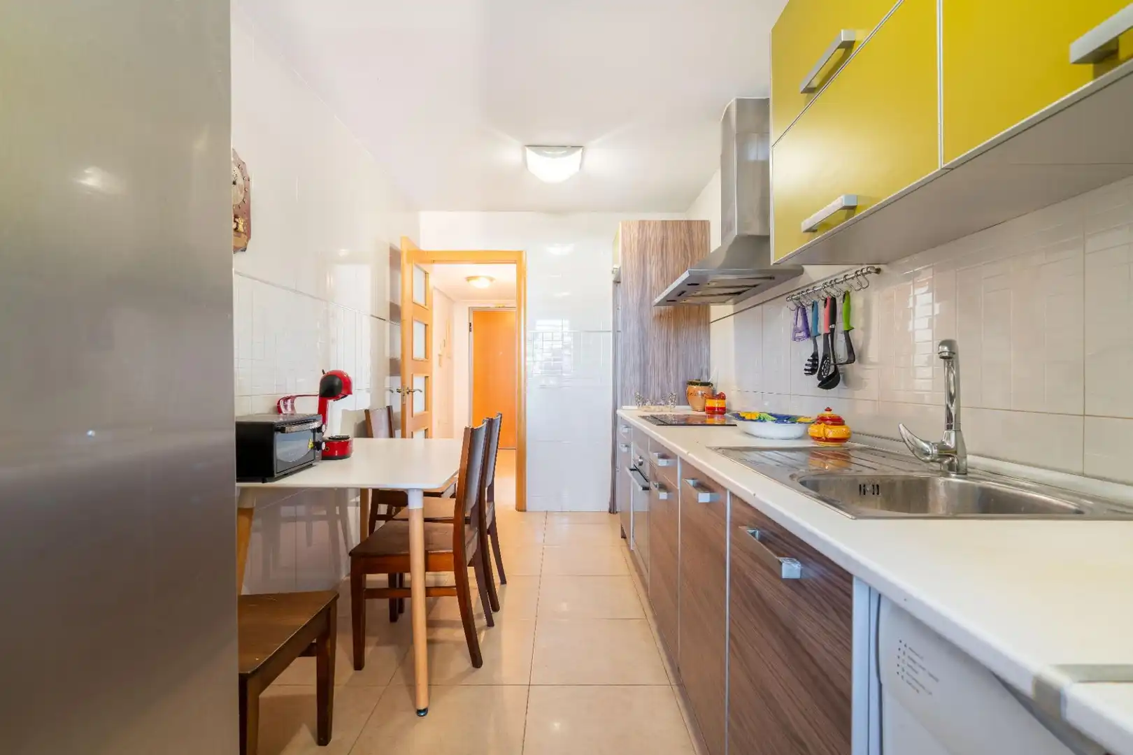 Kitchen of Flat for sale in Almería  with Air Conditioner, Terrace and Storage room