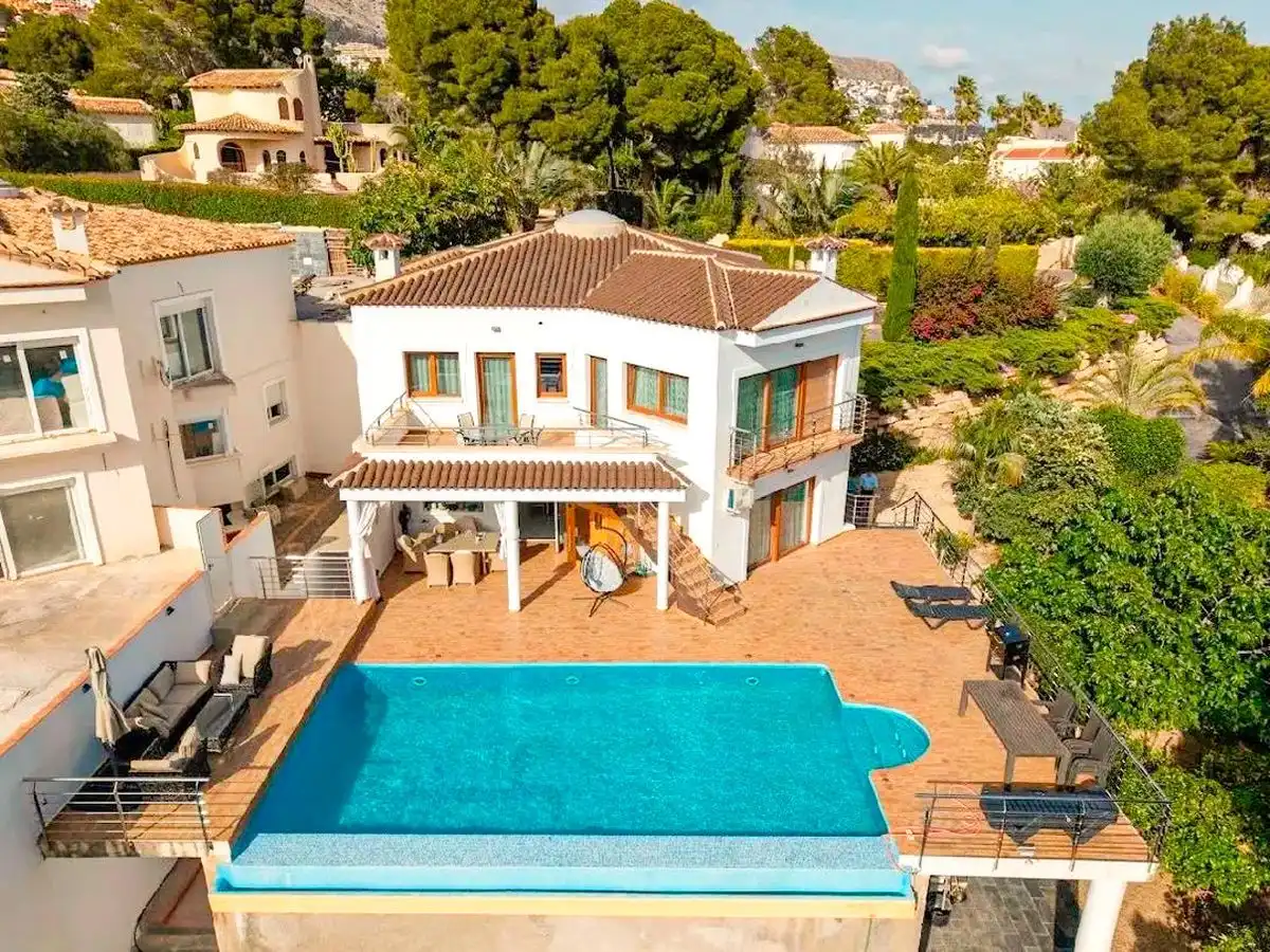 Vista exterior de Casa o chalet en venta en Altea con Aire acondicionado, Calefacción y Jardín privado