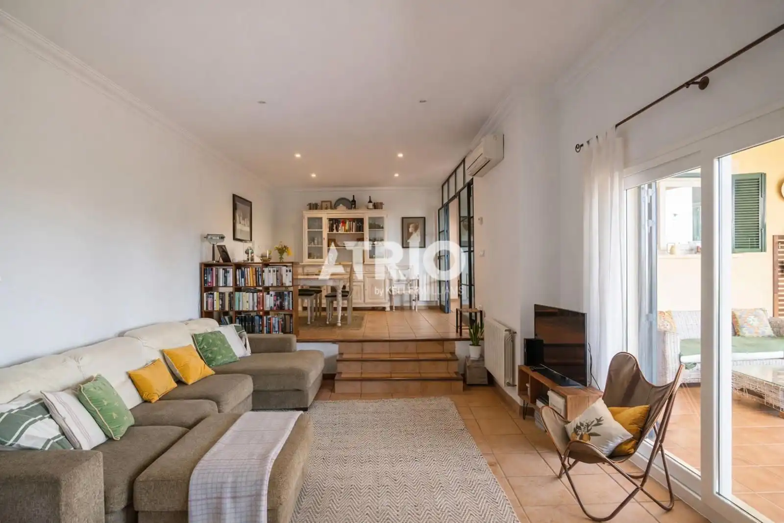Sala de estar de Casa adosada en venta en Marratxí con Aire acondicionado, Calefacción y Jardín privado
