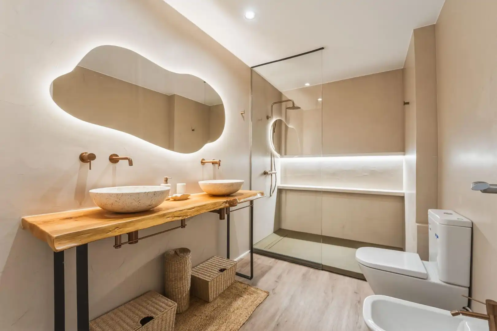Baño de Casa o chalet en venta en Lloret de Mar con Calefacción, Jardín privado y Terraza