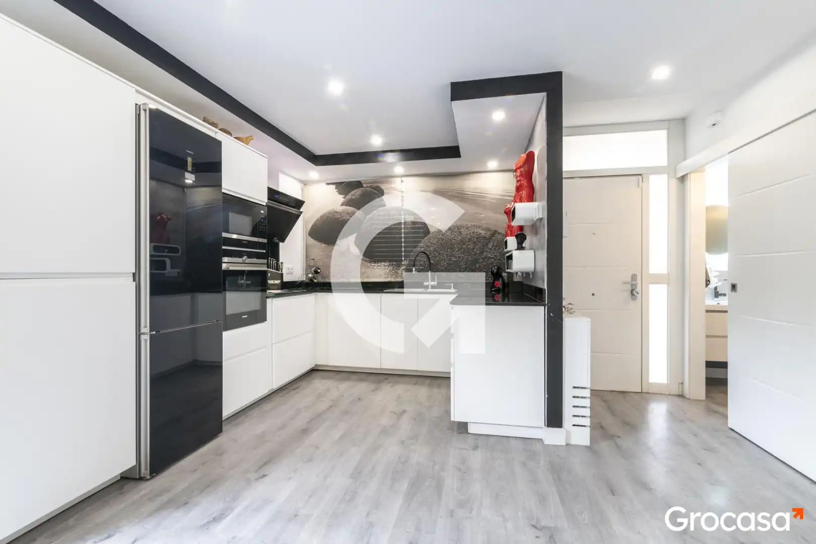 Cocina de Casa adosada en venta en Sant Joan Despí con Aire acondicionado, Calefacción y Terraza