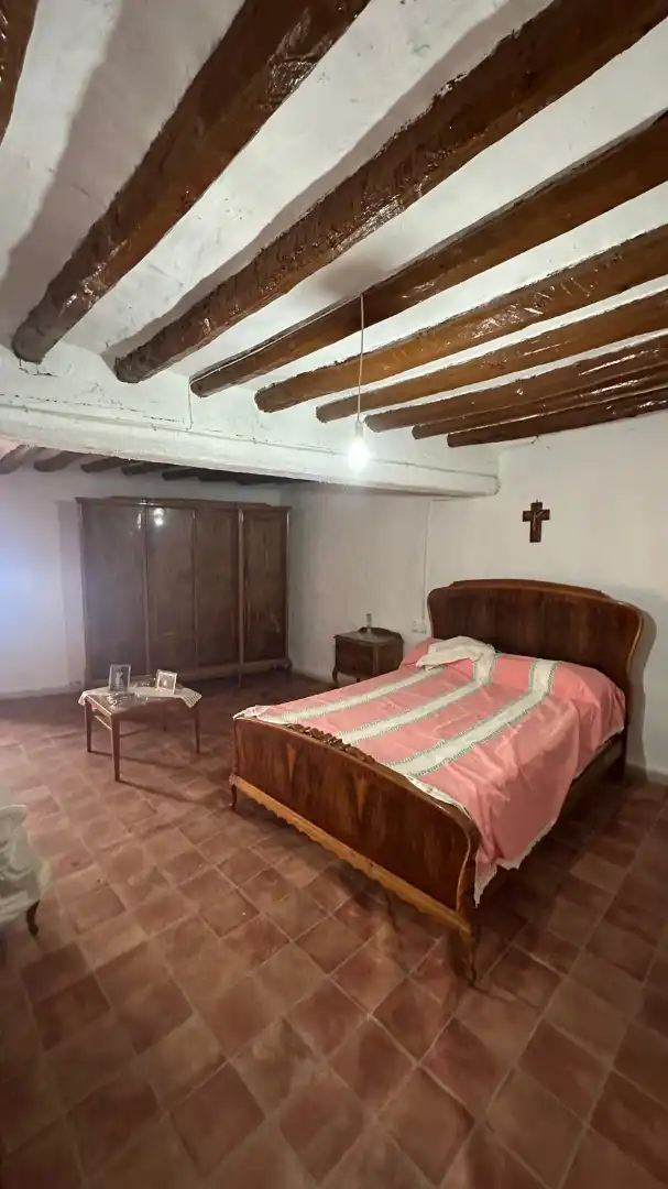 Dormitori de Casa o xalet en venda en Sant Mateu amb Jardí privat, Terrassa i Moblat