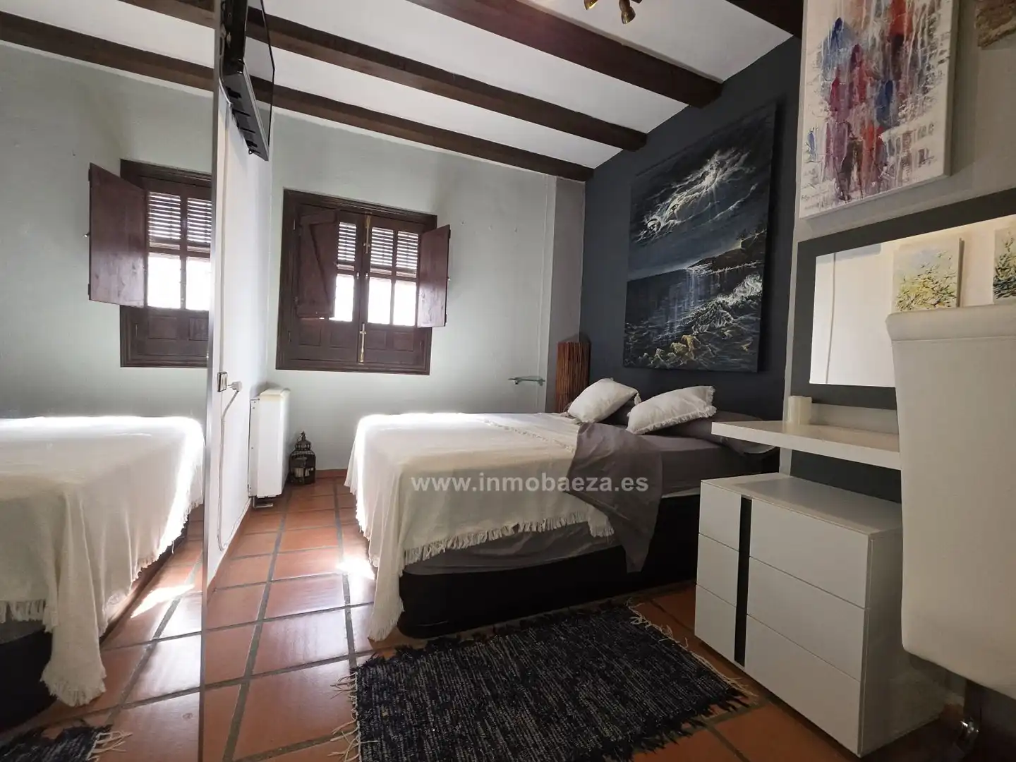 Dormitori de Casa o xalet en venda en Baeza amb Aire condicionat, Calefacció i Terrassa