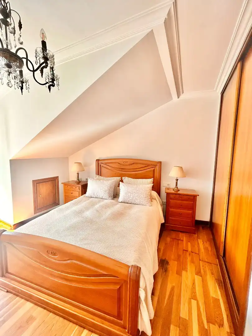 Bedroom of Attic for sale in Ribeira  with Heating, Parquet flooring and Terrace