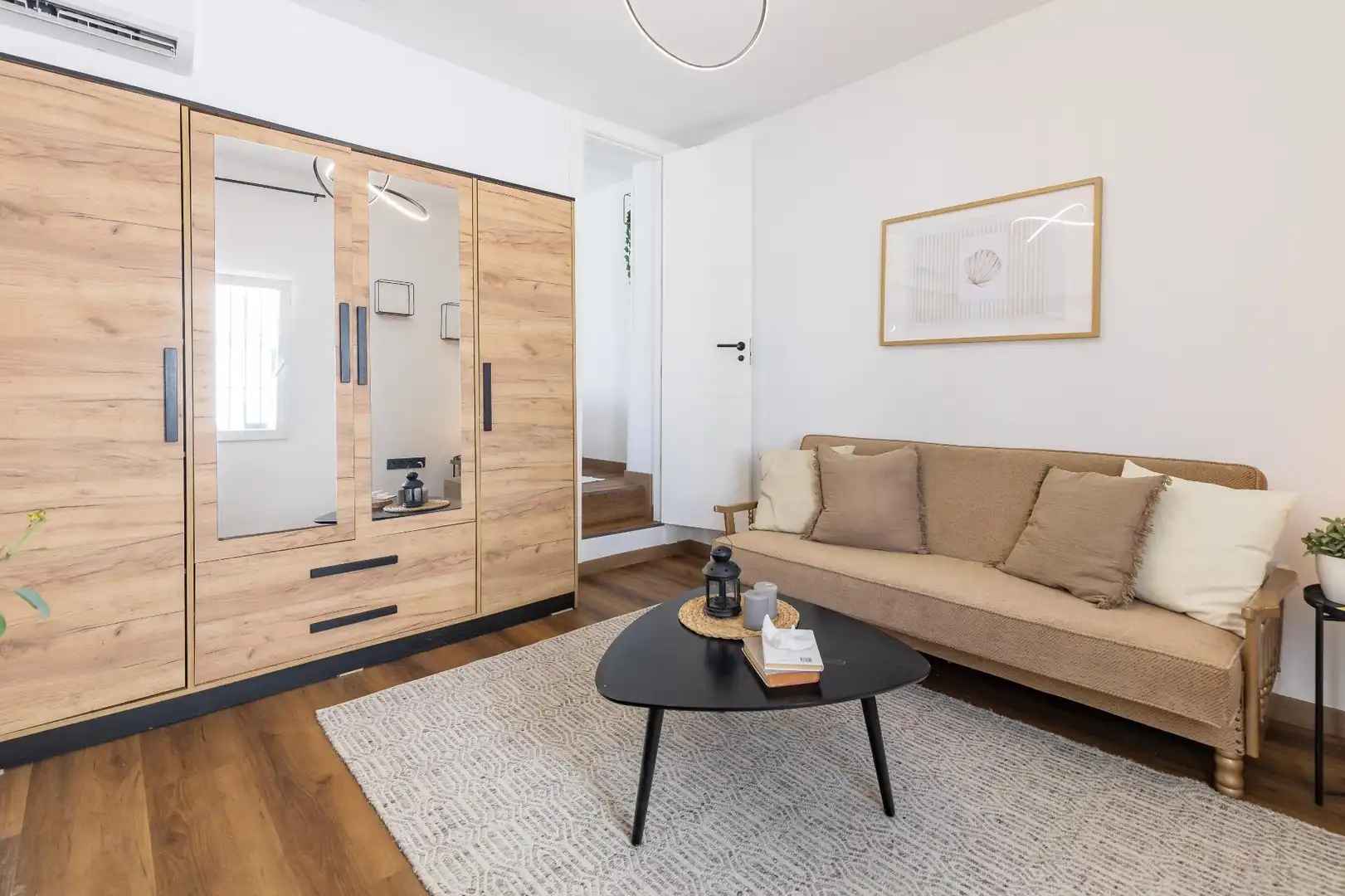 Sala de estar de Casa adosada en venta en Cullera con Aire acondicionado, Terraza y Trastero