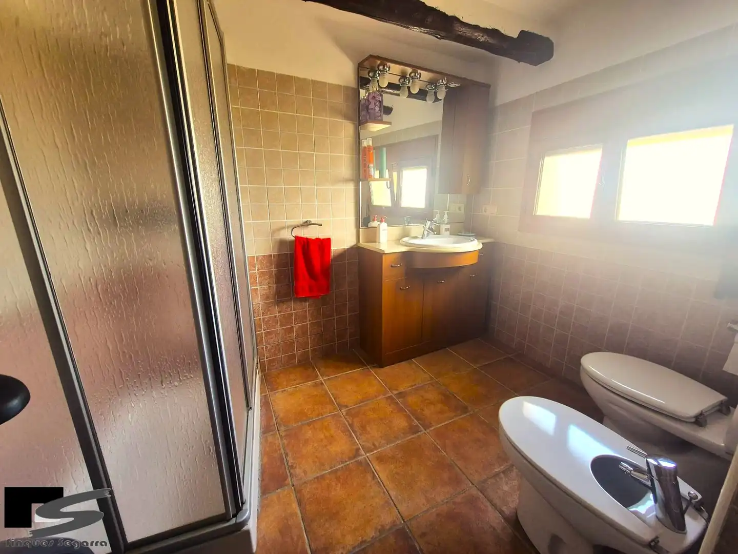 Baño de Casa o chalet en venta en Cervera con Calefacción, Terraza y Amueblado