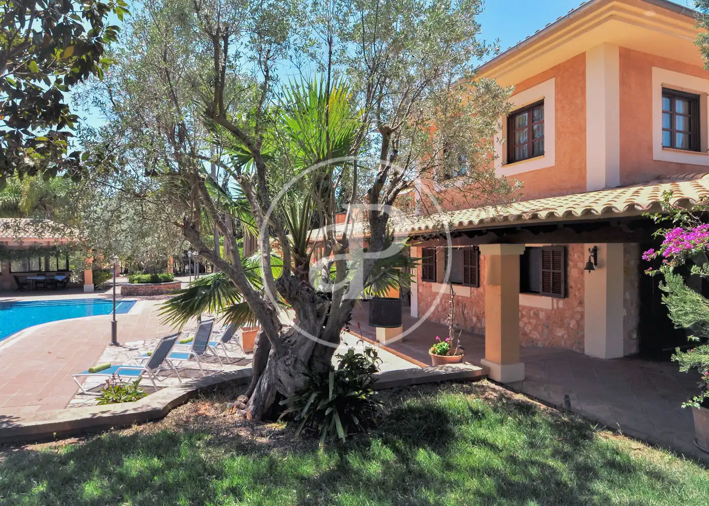 Jardín de Casa o chalet en venta en Binissalem con Aire acondicionado, Calefacción y Jardín privado