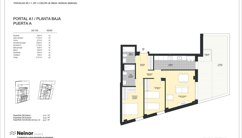 Foto 1 de Piso en venta en Calle Lauaxeta Olerkari, Mungia, Bizkaia