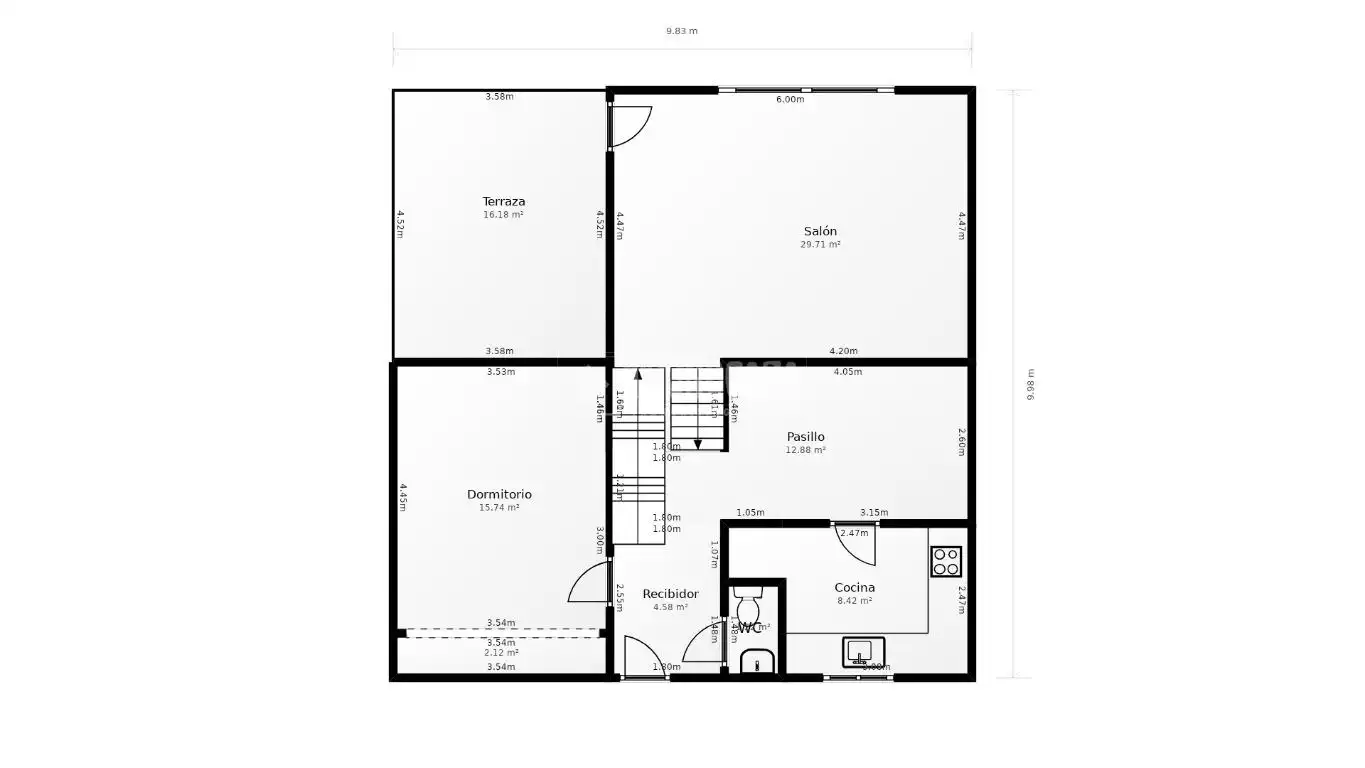 Dúplex en venta en Rivas-Vaciamadrid con Calefacción y Terraza