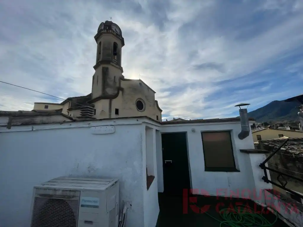 Exterior view of Houses for sale in Anglès  with Terrace and Balcony