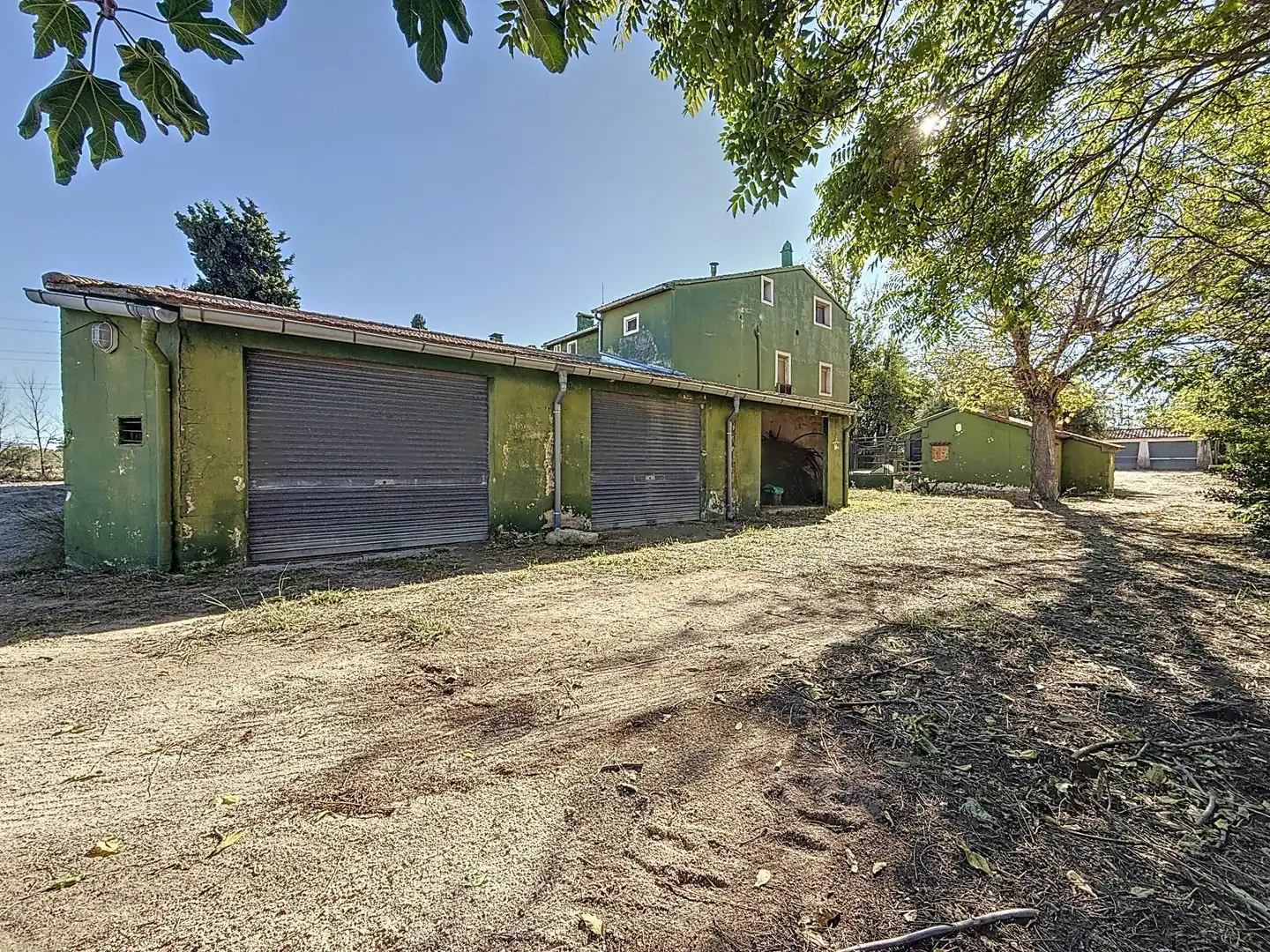 Vista exterior de Finca rústica en venta en Castalla con Jardín privado, Terraza y Piscina