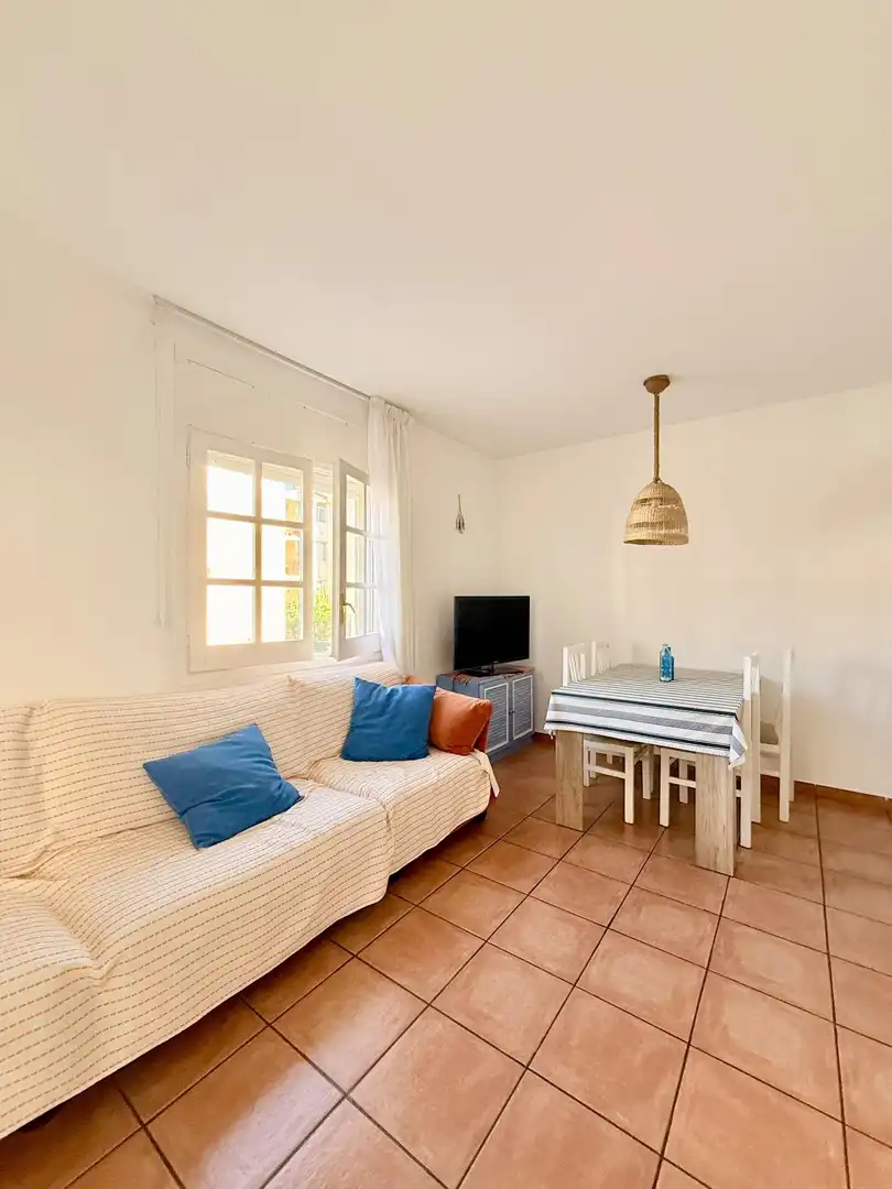 Sala de estar de Piso en venta en Cunit con Terraza y Balcón
