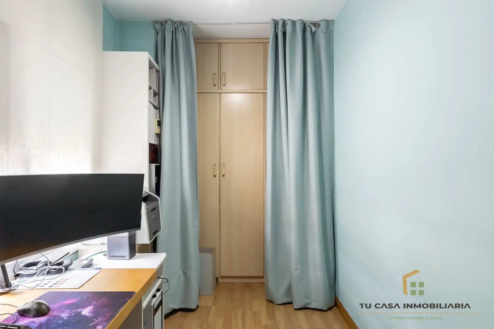 Bedroom of Flat for sale in Badalona  with Air Conditioner, Heating and Storage room