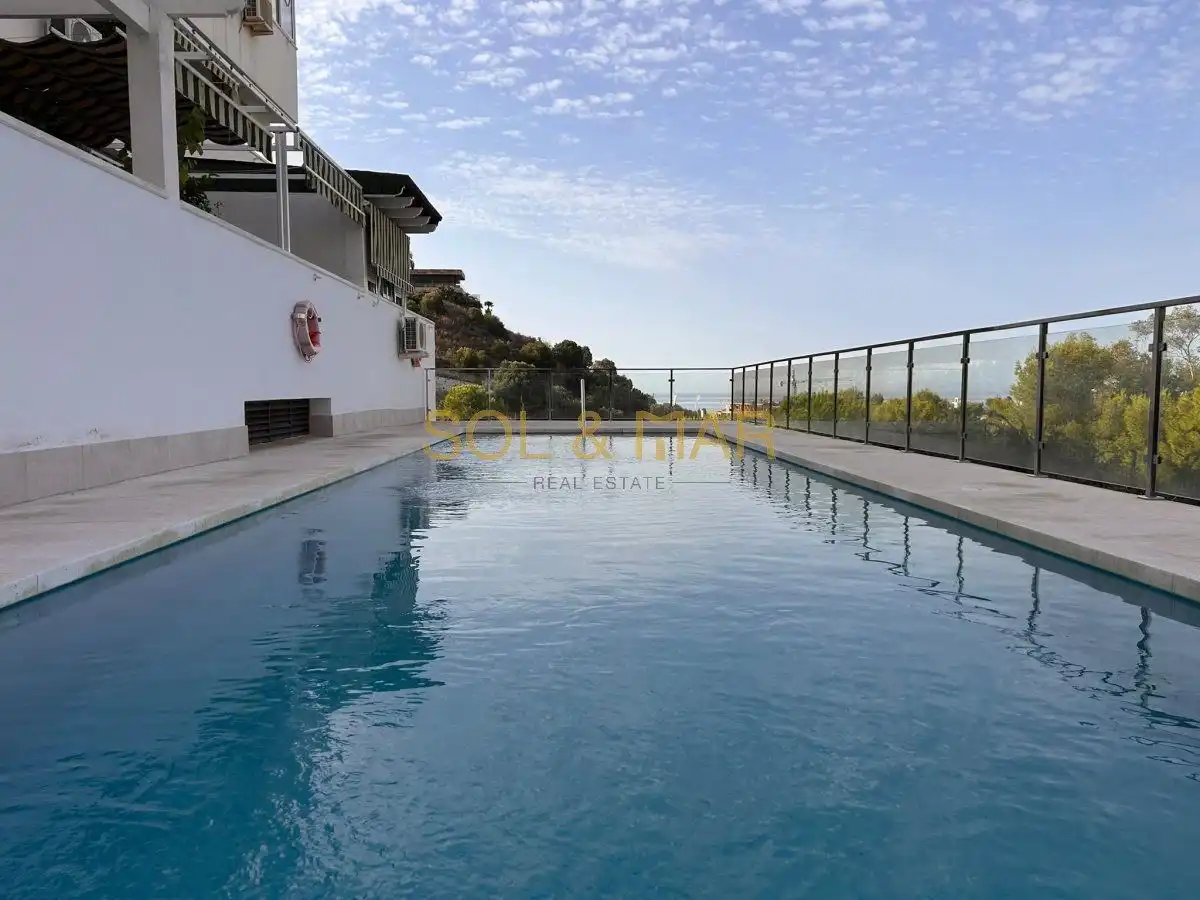 Swimming pool of Apartments for sale in Benalmádena  with Air Conditioner, Heating and Furnished