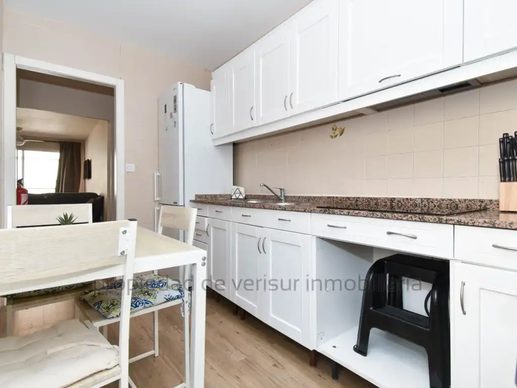 Kitchen of Flat for rent in Águilas  with Furnished