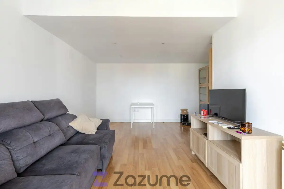 Wohnzimmer von Wohnung zur Miete in Madrid mit Klimaanlage, Heizung und Parkett
