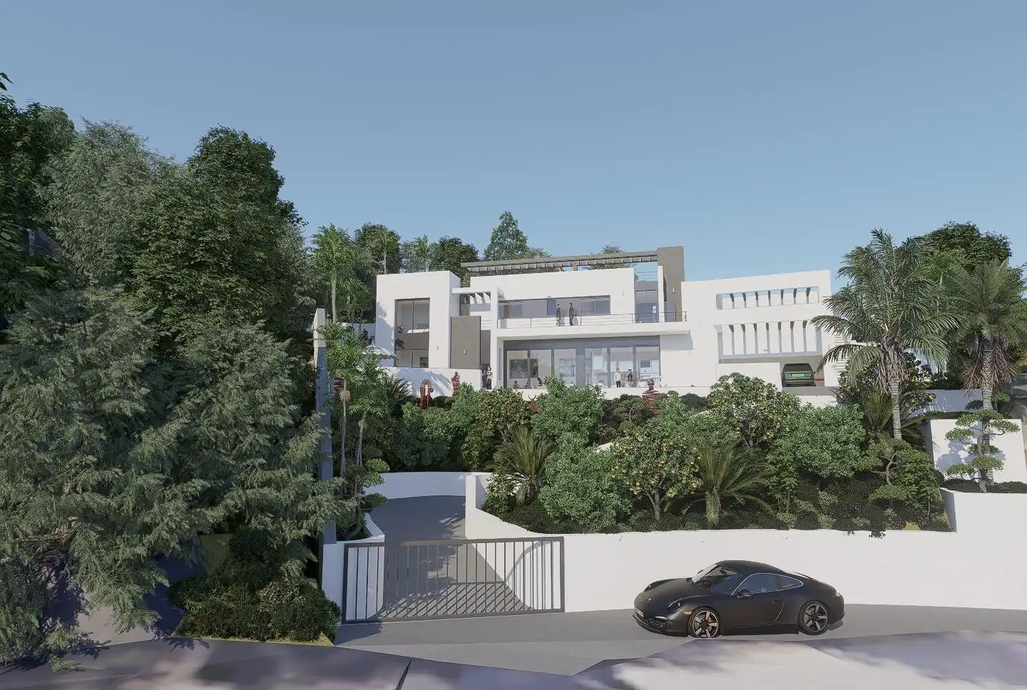 Vista exterior de Residencial en venta en Mijas