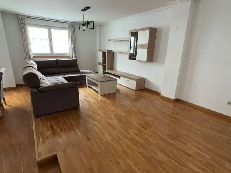 Living room of Flat for rent in Arteixo  with Private garden, Parquet flooring and Storage room
