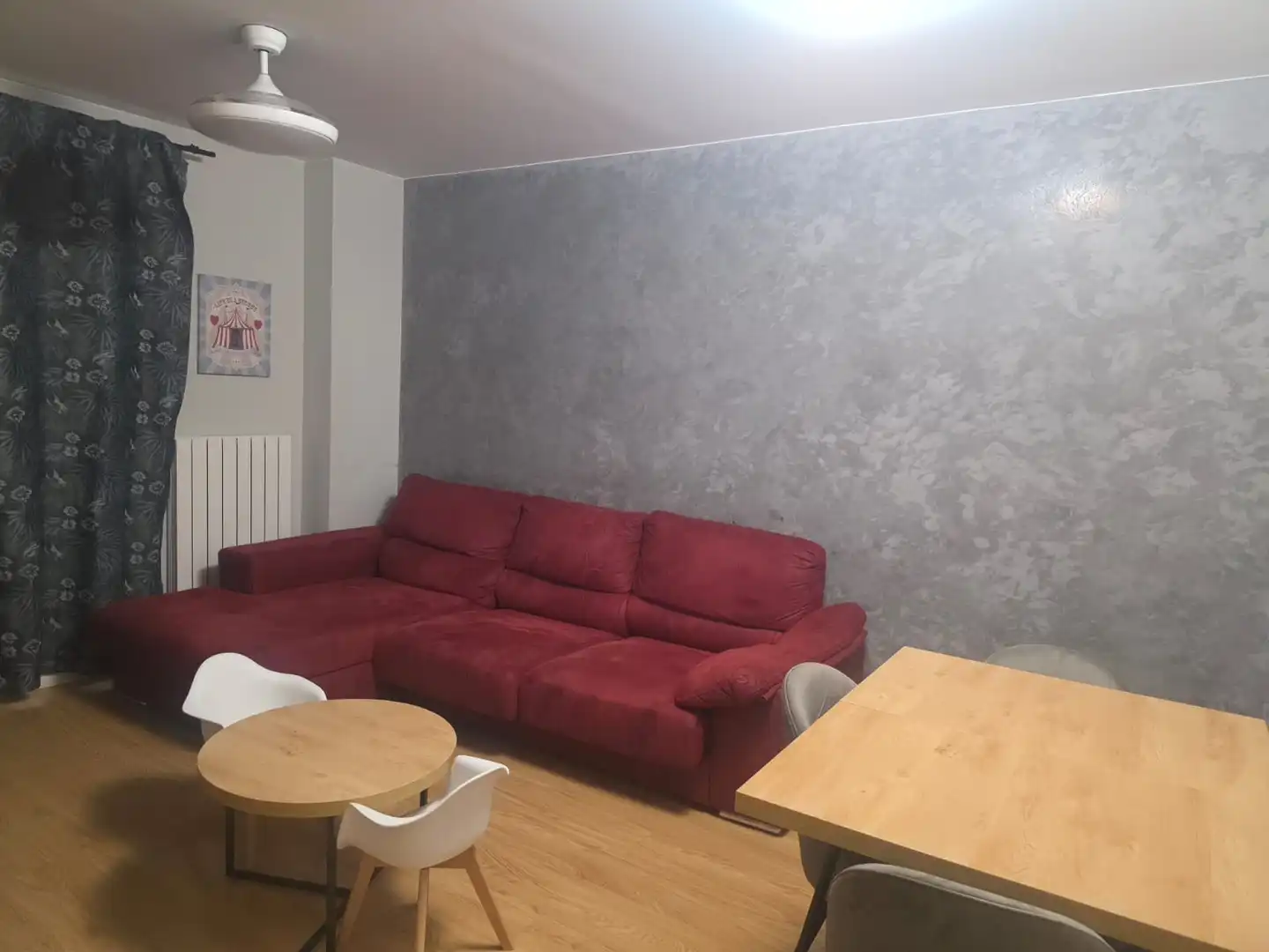 Sala d'estar de Pis en venda en Zaragoza amb Aire condicionat, Calefacció i Jardí privat