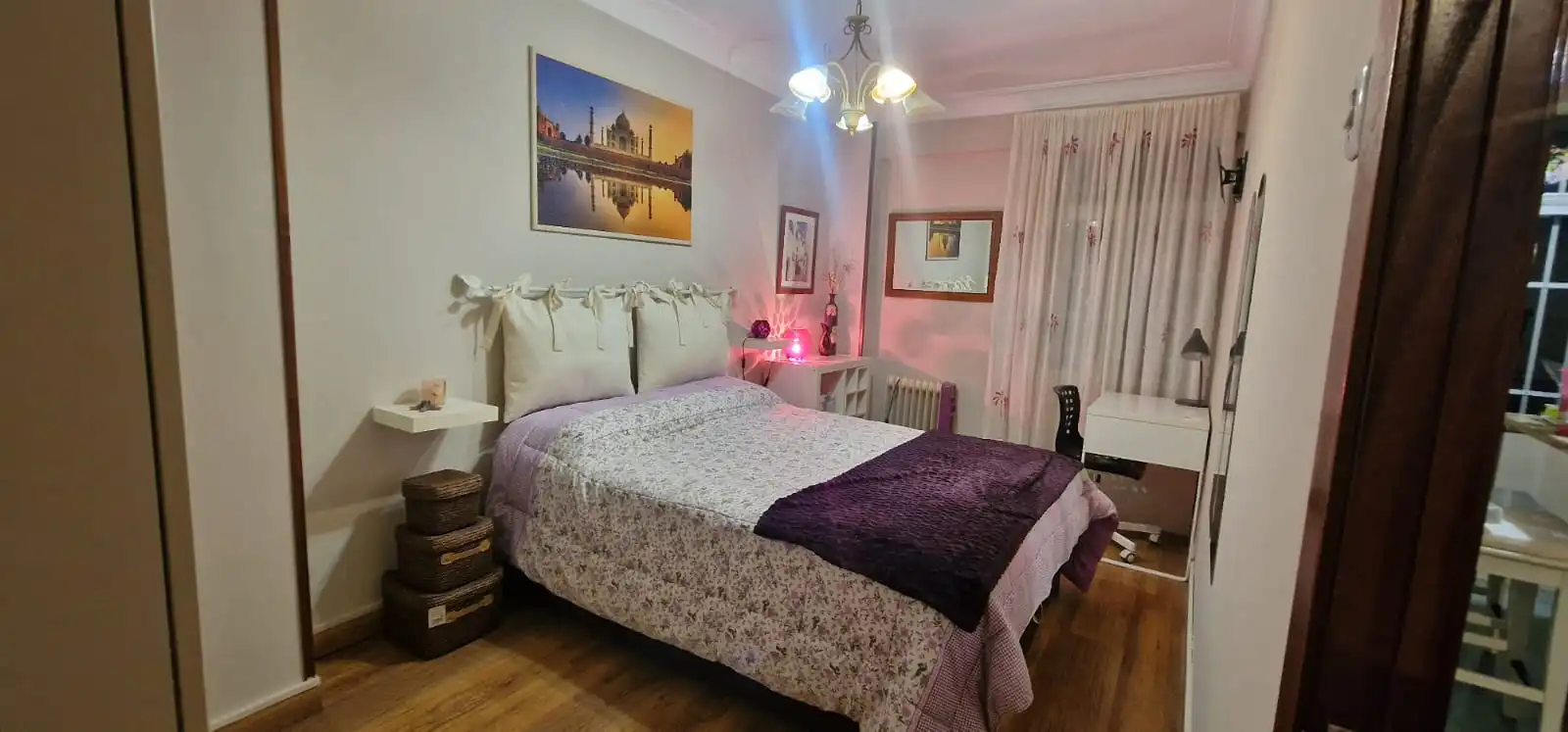 Bedroom of Flat for rent in Ferrol  with Furnished