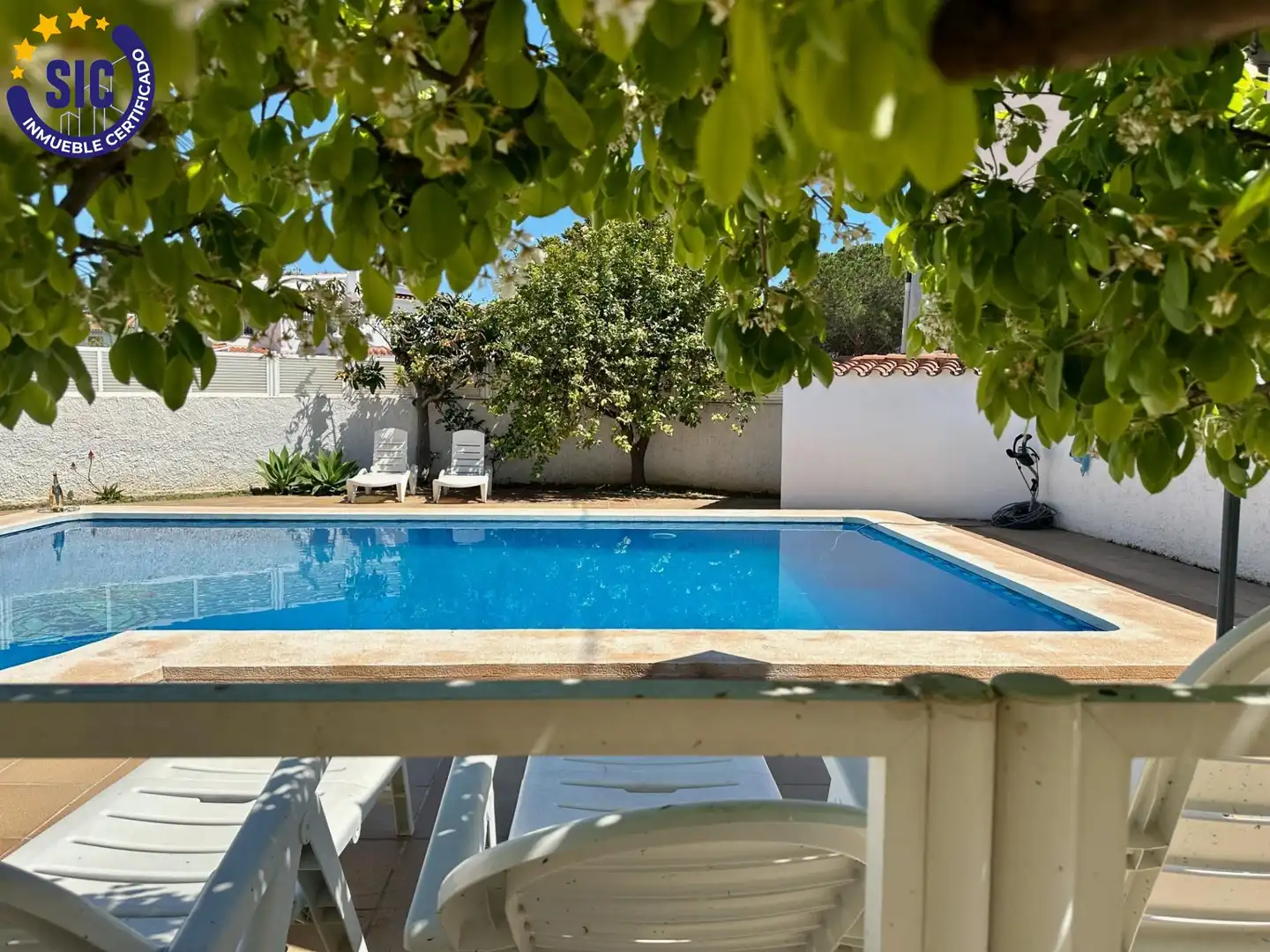 Piscina de Casa o chalet en venta en Benicasim / Benicàssim con Aire acondicionado, Jardín privado y Terraza