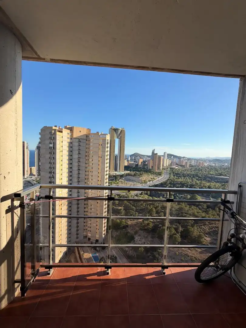 Exterior view of Apartments for sale in Benidorm  with Air Conditioner, Terrace and Balcony
